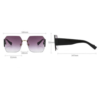 Rimless Sunglasses