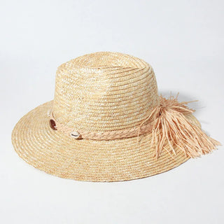 Straw Fedora Hat